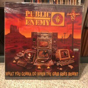 What You Gonna Do When the Grid Goes Down?  Public Enemy LP EX++